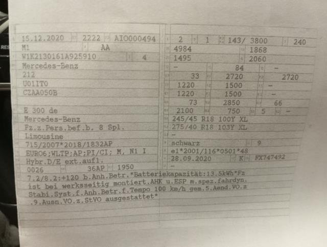 Mercedes-Benz E-Class W213 (2016 - 2023) image